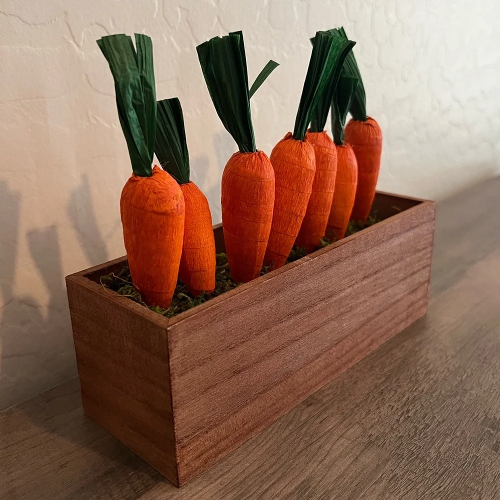 Target Bullseyes Playground Potted Carrots Easter Spring Decor
